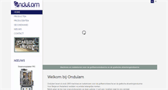 Desktop Screenshot of ondulam.be